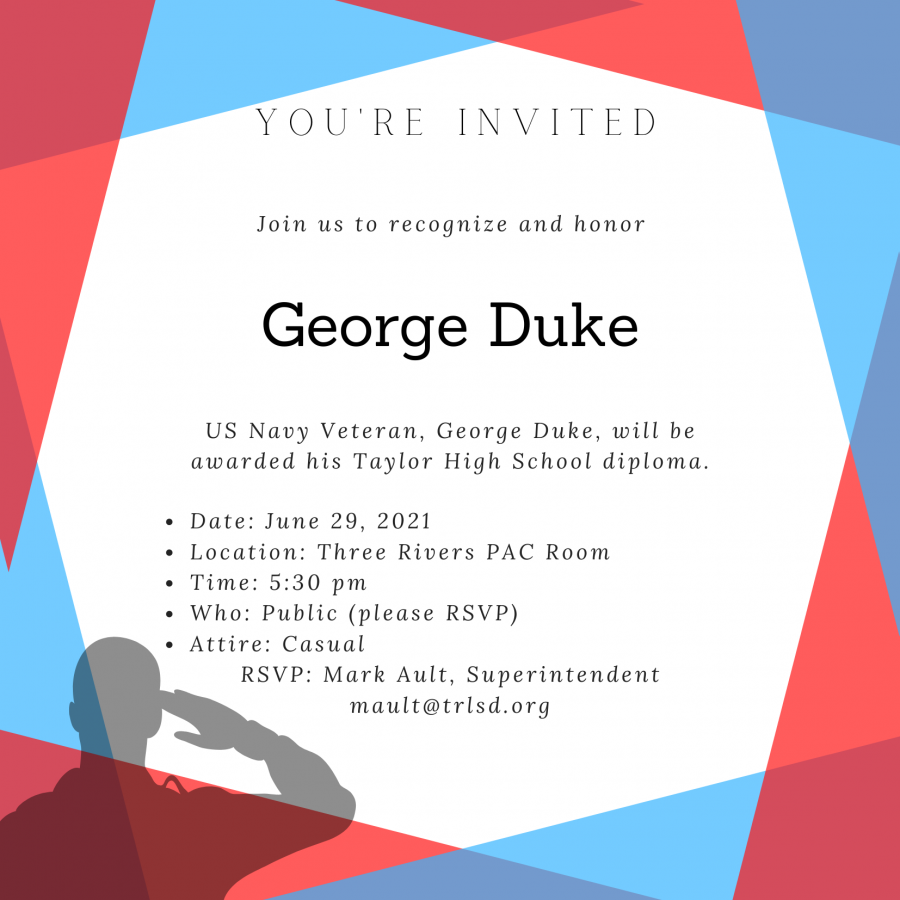 George Duke invitation 